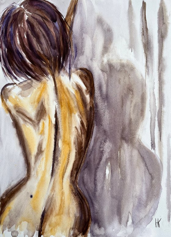 Woman Nude Painting