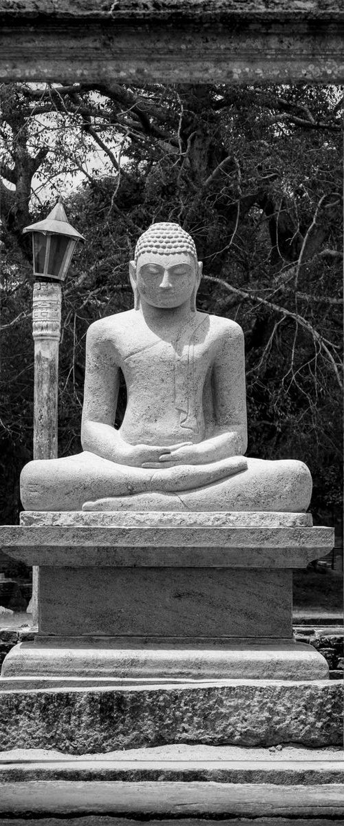 Buddhist Statue - Sri Lanka by Stephen Hodgetts Photography