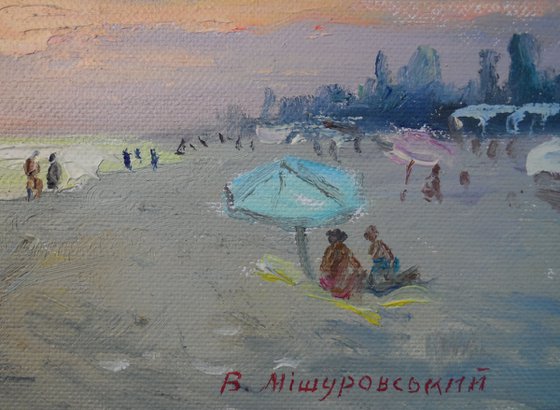 Evening beach