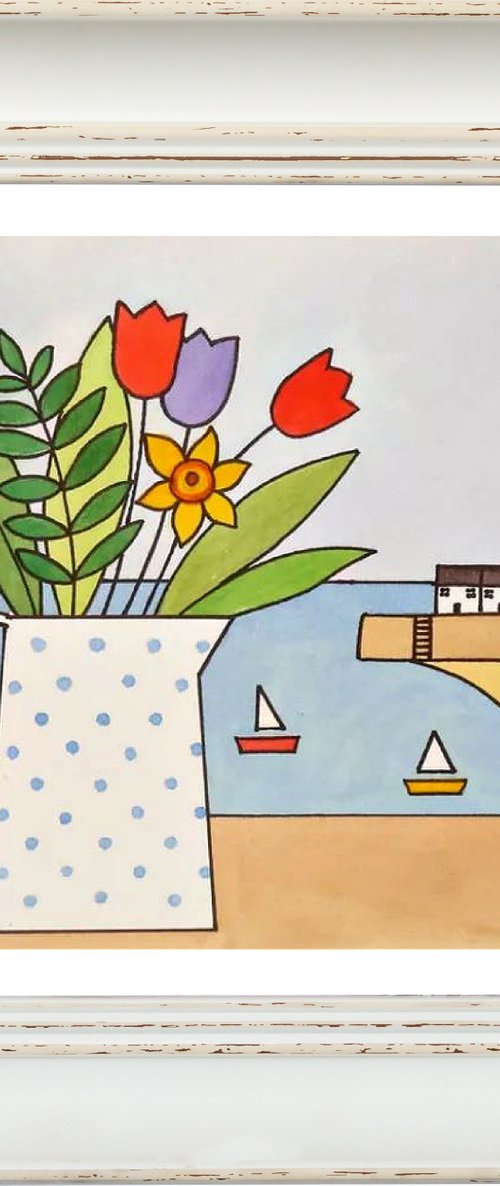 Harbour Boats IV by Jan Rippingham