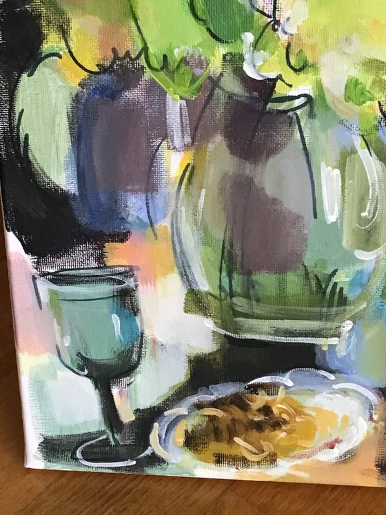 Hydrangea and perfume