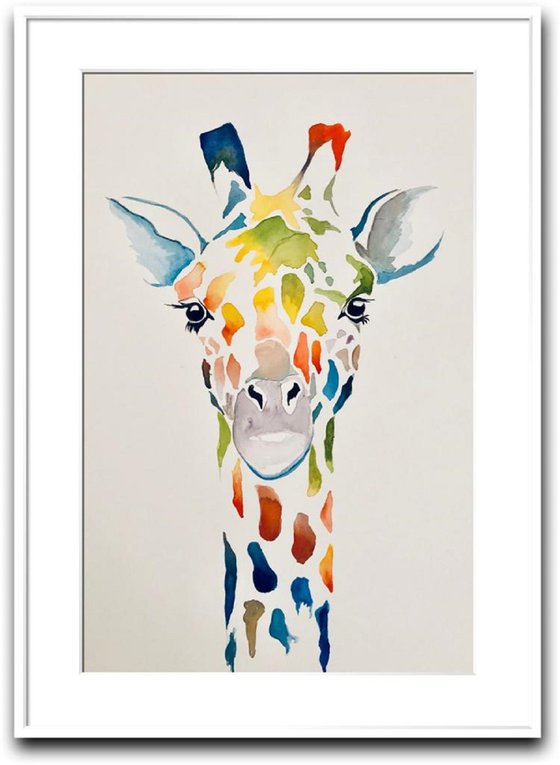 Giraffe - Limited Edition Print