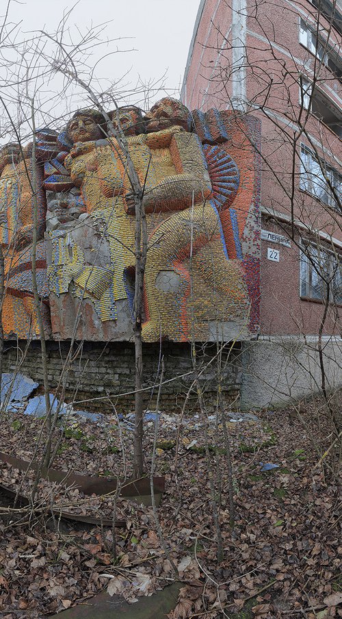 #27. Pripyat wall mosaic 2 - XL size by Stanislav Vederskyi