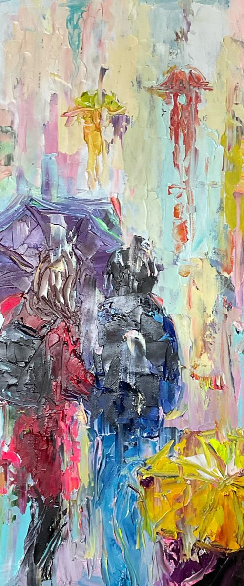 Umbrella. Friendship by Mariia Hyhar