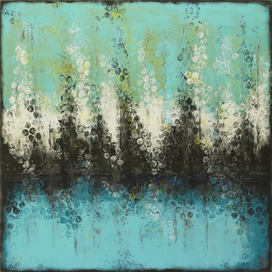 Boiling Bubbles Turquoise