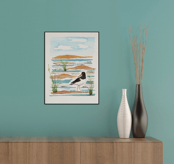 Oystercatchers Tide