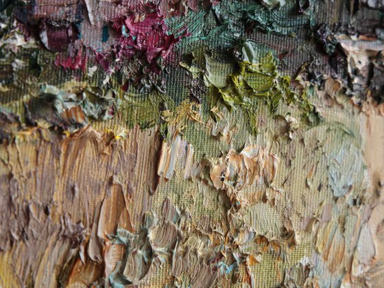 Italian Countryside at Sunset