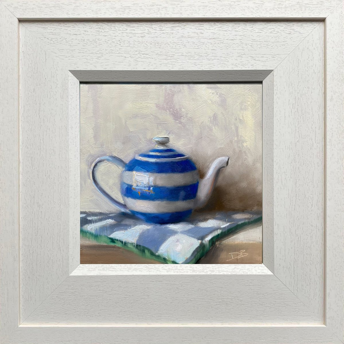 Stripy Teapot by David Barber