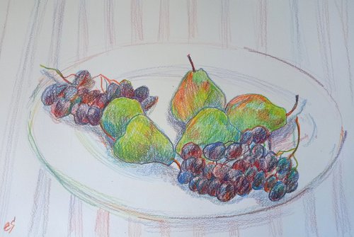 Summer fruit by Elena Sanina