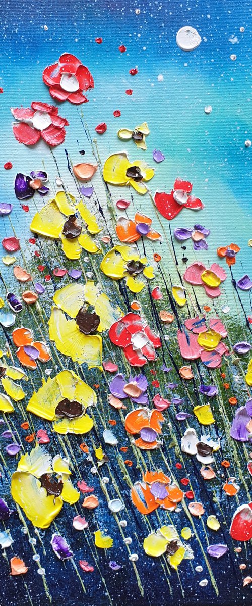 "Northern Lights & Flowers in Love" by Phil Broad