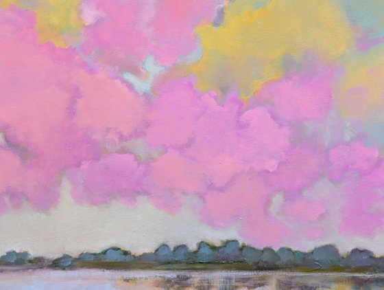 Pinks above the Lake.