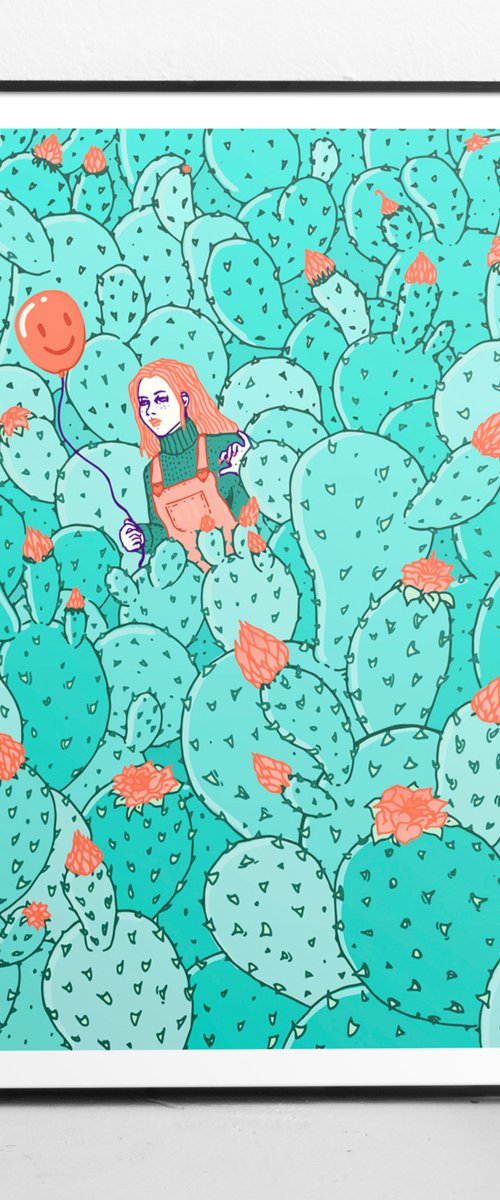 Prickly Games | The Cactus Maze by Marta Zubieta