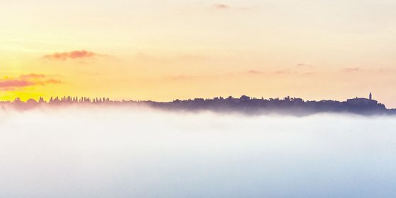Island in the fog IV.