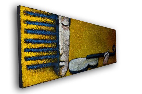 Somer Viool ( 100cm x 30cm)