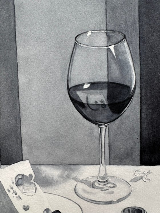 Still life with Wine