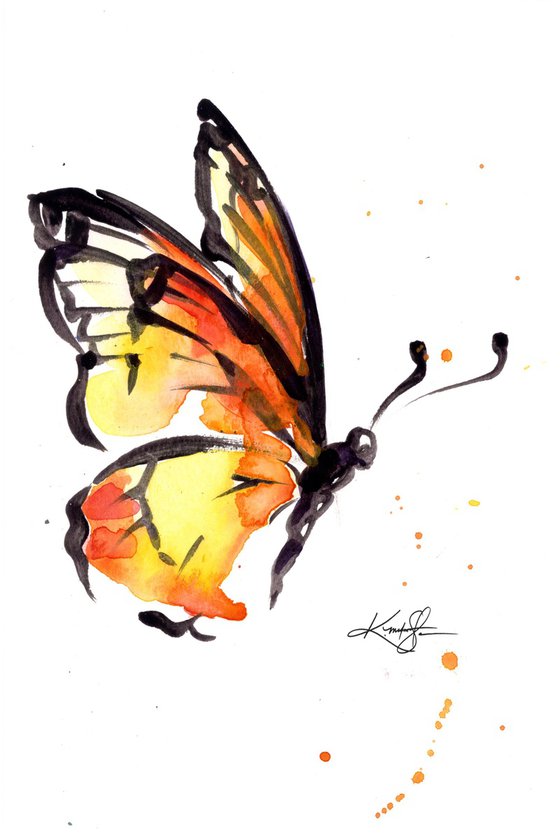 Brushstroke Monarch 10