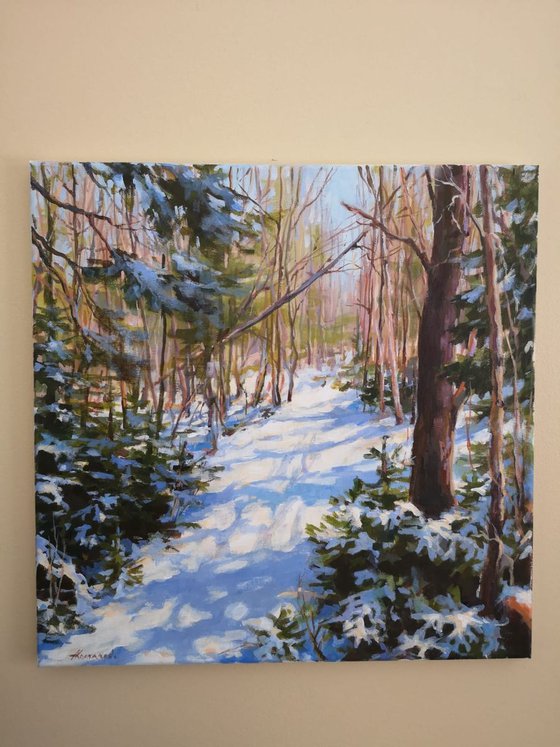 Winter paths 5 (14x14x0.7'')