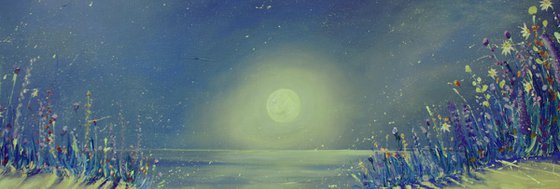 Shimmering Moonlight **Very long painting**