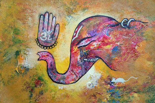 Ganesha 5 by SANJAY PUNEKAR