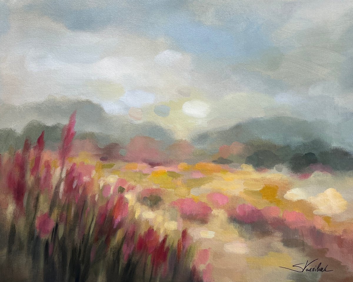  April Breeze By Silvia Vassileva, 28 X 22, Artwork For Sale On Artfinder