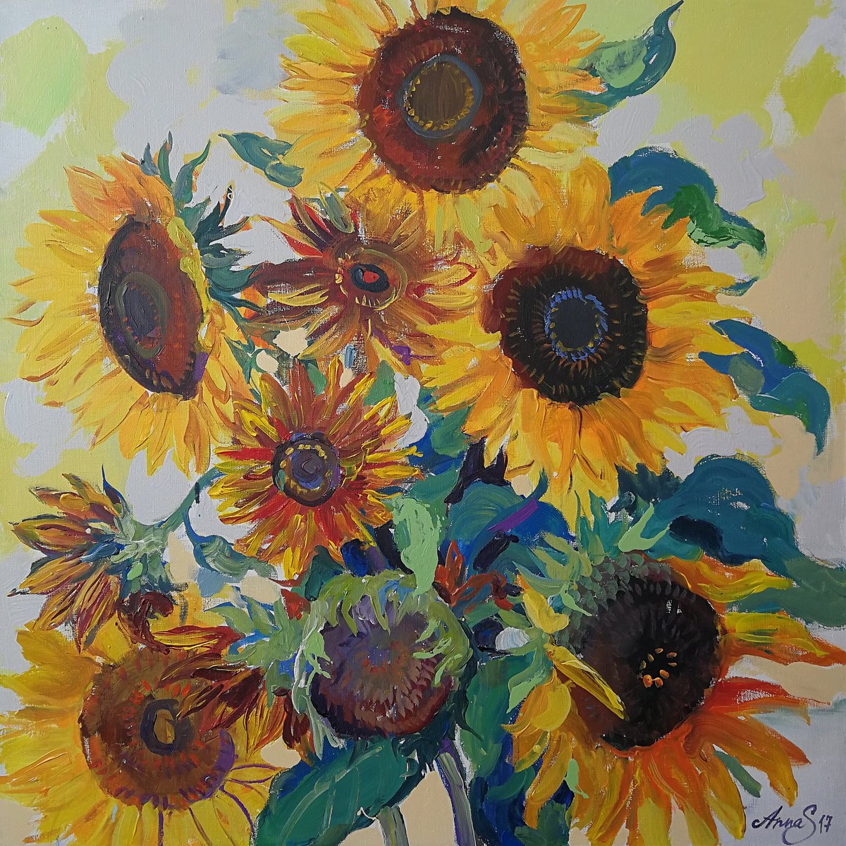 -?The Sunflowers-? by Anna Silabrama