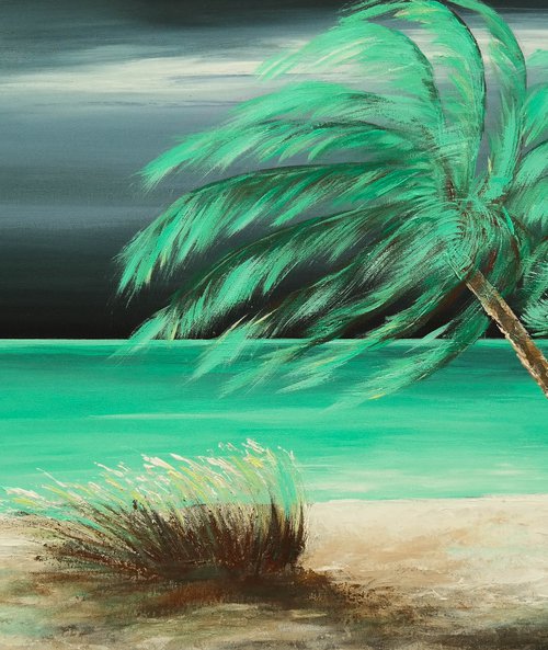 Storm on the sea by Danijela Dan