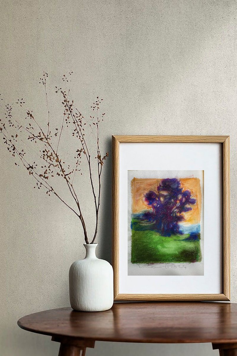 Painting , Landscape By Anahita Ghazanfari, 7 X 10, Artwork For Sale On Artfinder