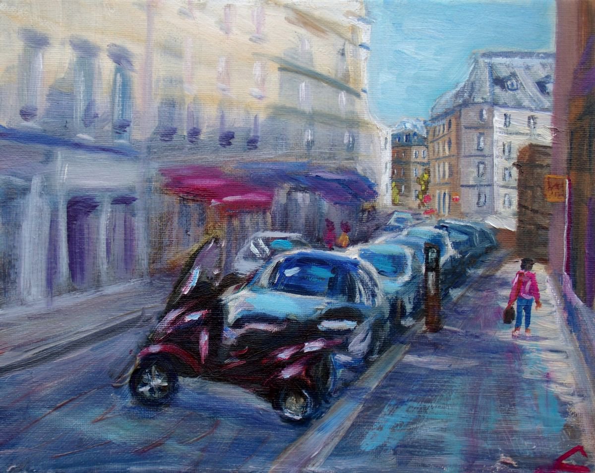 The streets of Paris5 by Elena Sokolova