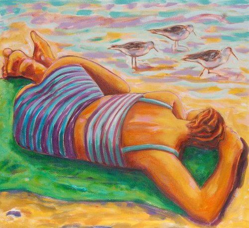 "Shorebirds" by Lorie Schackmann
