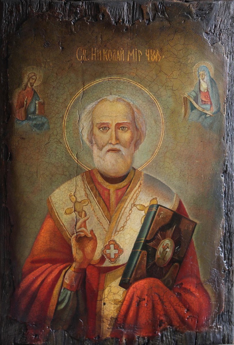 Saint Nicholas the Wonderworker by Sergey Lesnikov