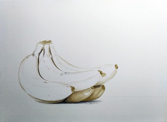 Hyperrealistic still life "Just Bananas..."