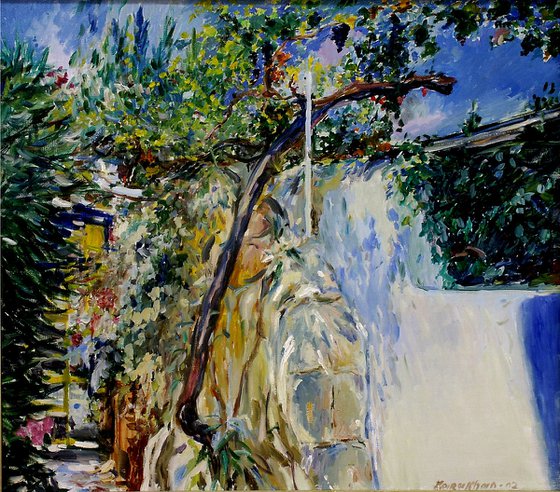 Marmaris - Turkey - Landscape - Oil painting - Medium Size - Plein Air