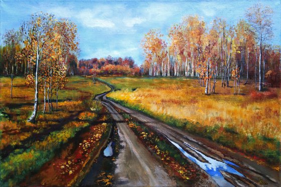 Landscape Farewell to Summer