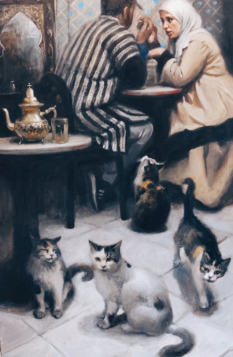 Photorealistic Oil Painting , ???????? Do You Love Me? ?? ?????? By Helinda (Olga Muller), 31 X 47, Artwork For Sale On Artfinder