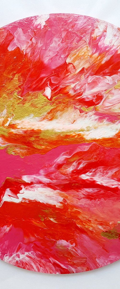 Orange Pink Ocean by Viet Ha Tran