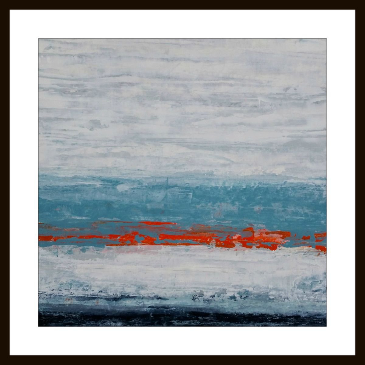 Abstract Untitled (Seascape Series) by Jane Efroni