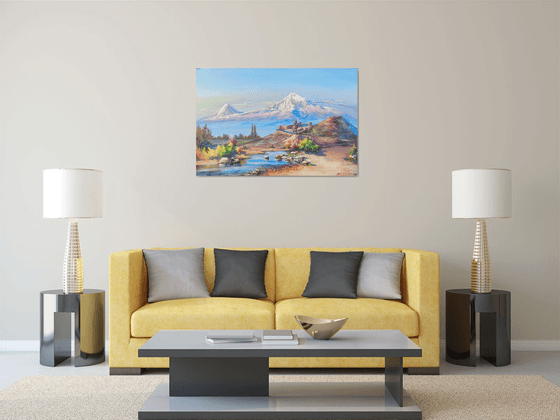 Spring Light at Khor Virap