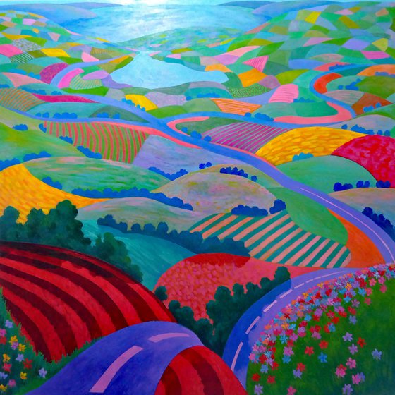 JOURNEY AMONG PATCHWORK FIELDS