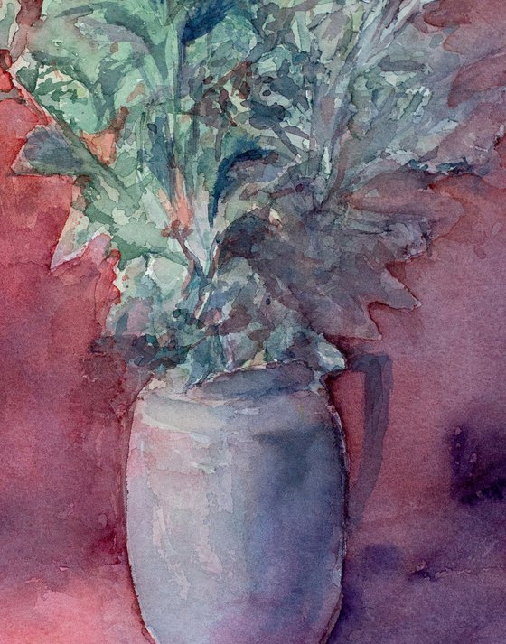 Mint in a Vase