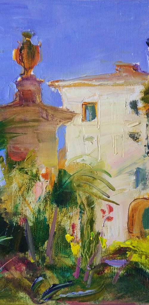 botanical garden. Rome by Helen Shukina