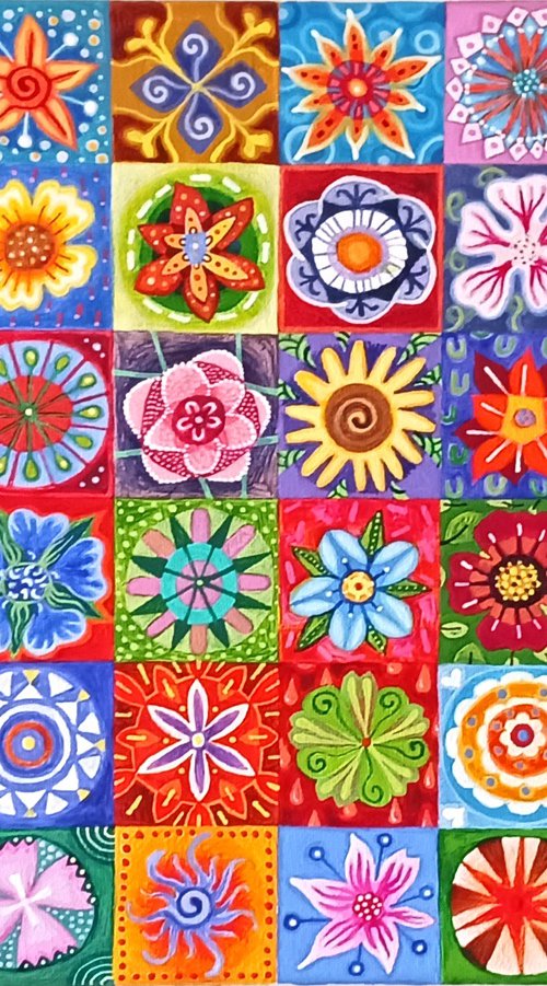 48 Flowers by Imogen Skelley
