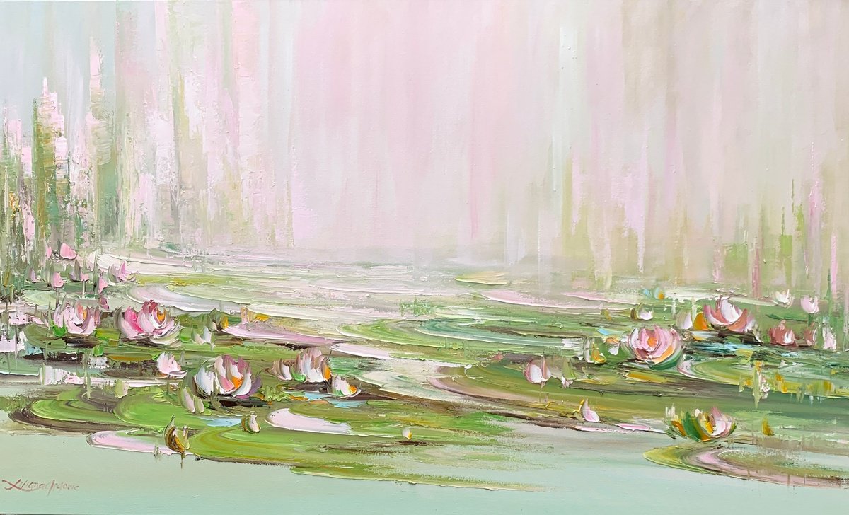 Water lilies No 114 by Liliana Gigovic