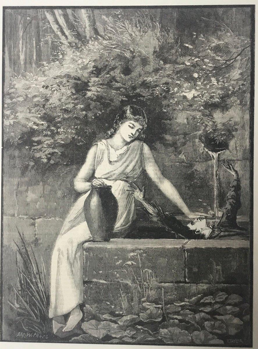 Surrealistic Portrait Collage By Tudor Evans, 6 X 9", In The Water Trough, Original Artwork