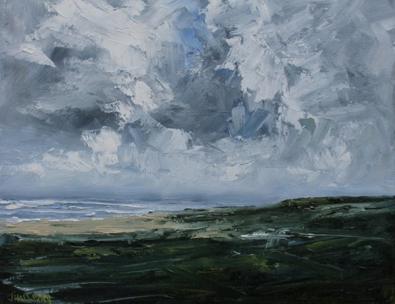 Atlantic Coast Storm, Irish Landscape