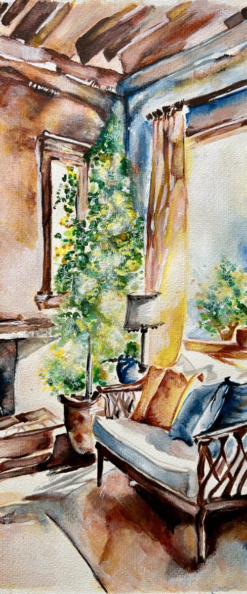 Sunny Garden Room by Misty Lady - M. Nierobisz