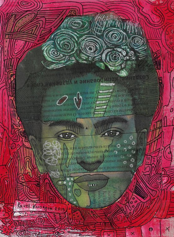 Portrait of Frida Kahlo #67