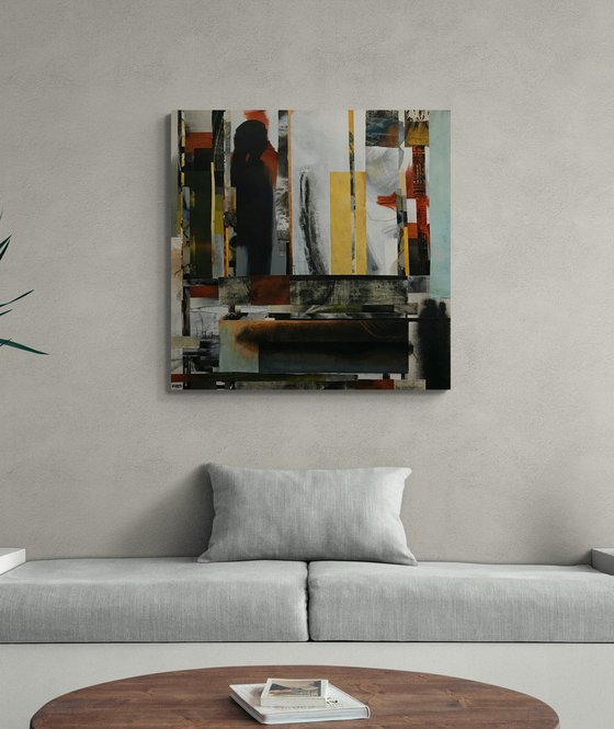 Excluded Time Disjointed Reality Collage