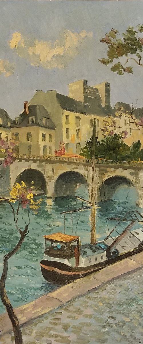 Paris, view over Seine – One of a Kind by Hrachya Hakobyan