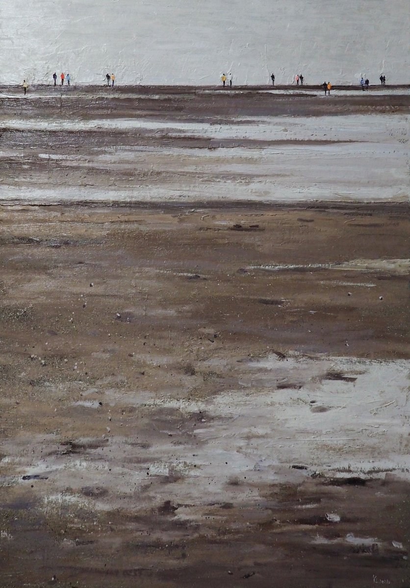 Low Tide By Yuanyuan Liu, 28 X 39, Artwork For Sale On Artfinder