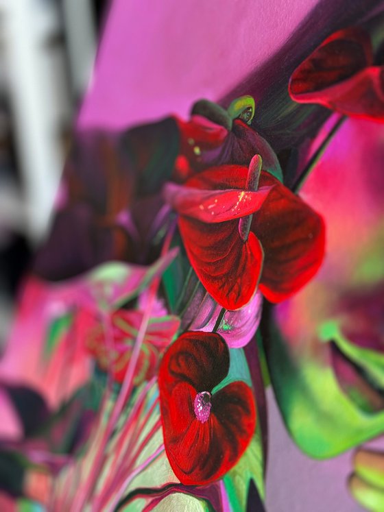 Red Anthurium